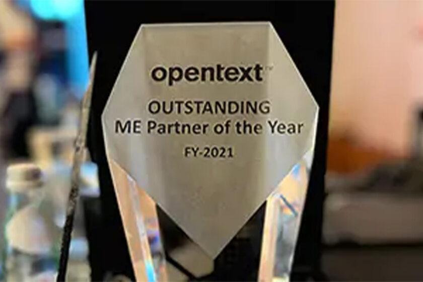 OpenText Outstanding Partner Award of the Year